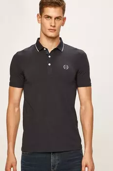 Футболка-поло Armani Exchange, темно-синий