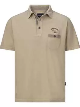 Футболка поло BABISTA, бежевый