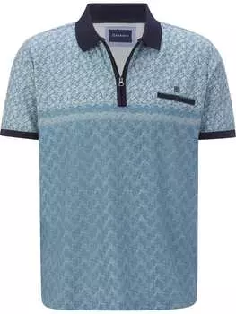 Футболка поло BABISTA, цвет blau gemustert