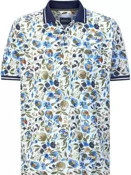 Футболка поло BABISTA, цвет blau gemustert