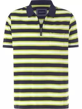 Футболка поло BABISTA, цвет dunkelblau gestreift