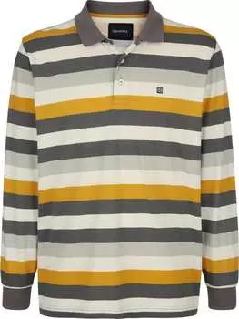 Футболка поло BABISTA, цвет grau gestreift