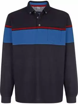 Футболка поло BABISTA, темно-синий