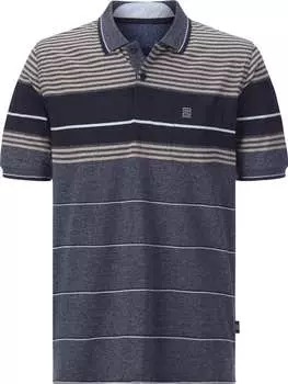 Футболка поло BABISTA, темно-синий