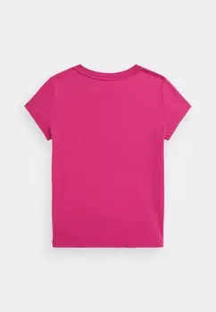 Футболка POLO BEAR COTTON JERSEY TEE Ralph Lauren, розовый
