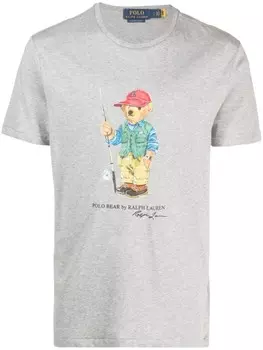 Футболка Polo Bear Polo Ralph Lauren, серый
