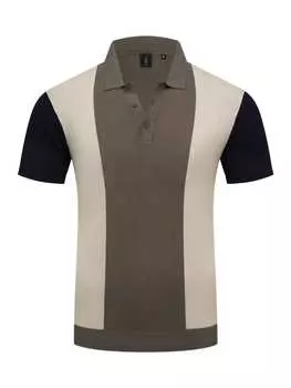 Футболка поло behype, серый