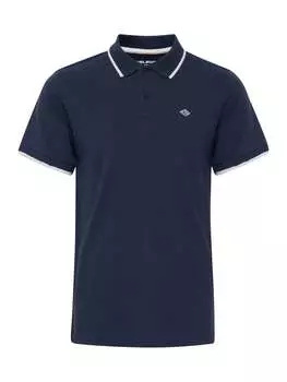 Футболка поло BLEND, средне-синий