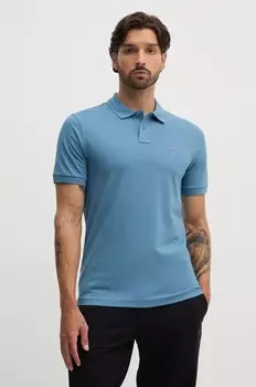 Футболка-поло Boss Orange, синий