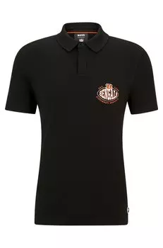 Футболка поло Boss X Nfl Cotton-piqu Collaborative Branding, Bengals