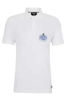 Футболка поло Boss X Nfl Cotton-piqu Collaborative Branding, Cowboys