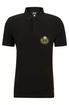 Футболка поло Boss X Nfl Cotton-piqu Collaborative Branding, Packers