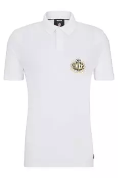 Футболка поло Boss X Nfl Cotton-piqu Collaborative Branding, Packers