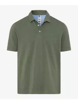 Футболка поло BRAX , цвет thyme