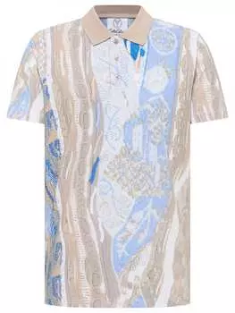 Футболка поло Carlo Colucci, бежевый