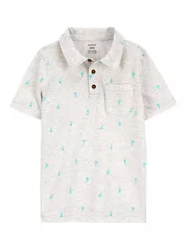 Футболка поло carter's, серый