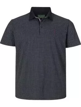 Футболка поло Charles Colby, цвет schwarz gemustert