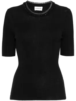 Футболка-поло Cipria P.A.R.O.S.H., черный