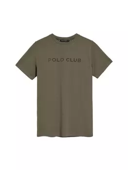 Футболка Polo Club, цвет militrgrn