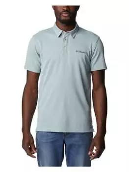 Футболка поло Columbia, зеленый