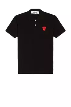 Футболка-поло Comme Des Garcons Play, черный
