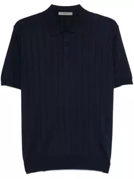 Футболка-поло Corneliani из хлопка, синий