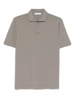 Футболка-поло Cruciani джерси, зеленый