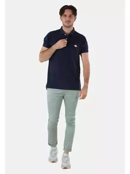 Футболка поло Deeluxe, синий