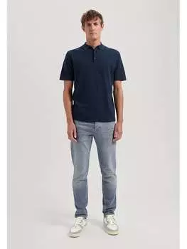 Футболка поло DSTREZZED, темно-синий