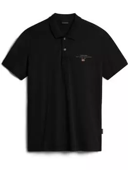 Футболка поло Elbas Jersey Napapijri, черный