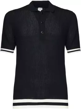 Футболка-поло Eleventy трикотажная, синий