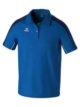 Футболка поло erima, цвет new royal/new navy
