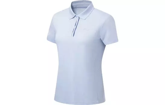 Футболка-поло Fitness Series женская Sky Feathers Blue Lining