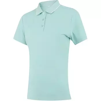 Футболка-поло Fitness Series женская светло-голубовато-зеленая Lining