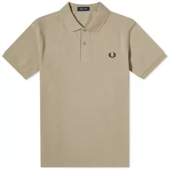 Футболка-поло Fred Perry Plain, серо-бежевый