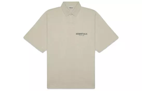 Футболка-поло FW20 унисекс Moss Fear Of God Essentials, цвет Moss