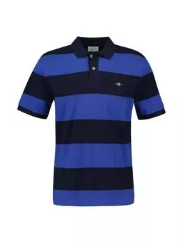 Футболка поло Gant, цвет blau (rich blue)