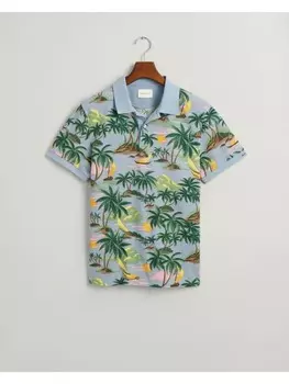 Футболка поло Gant, цвет dove blue