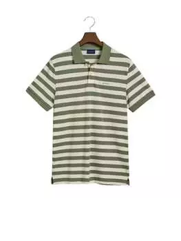 Футболка поло Gant, зеленый