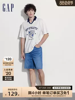 Футболка-поло Gap спортивная, темно-синий