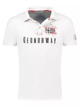 Футболка поло Geographical Norway, белый