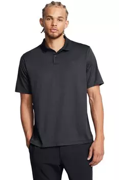 Футболка поло Golf perf 3 0 с принтом Under Armour, черный
