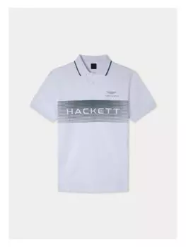 Футболка поло Hackett London, белый