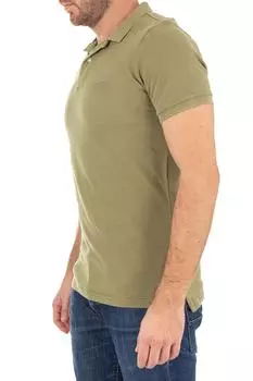 Футболка-поло – хаки – стандартный крой SUPERDRY