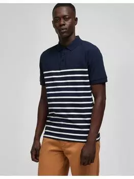 Футболка поло HECHTER PARIS, цвет midnight blue