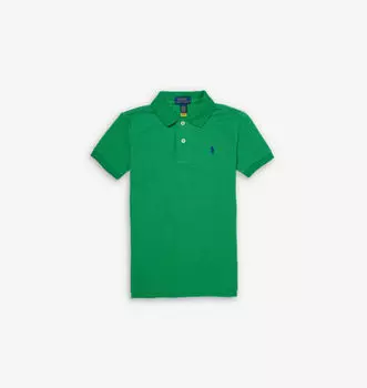 Футболка-Поло из хлопка с фирменной вышивкой для мальчиков Polo Ralph Lauren, мультиколор