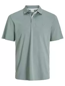 Футболка поло Jack & Jones, бирюзовый