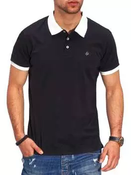 Футболка поло Jack & Jones, черный