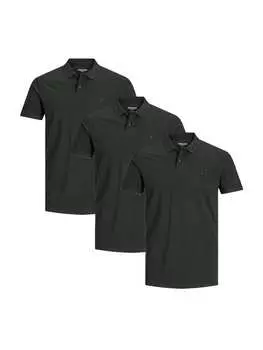 Футболка поло Jack & Jones, черный