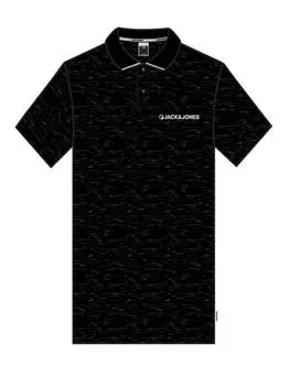 Футболка поло Jack & Jones, черный